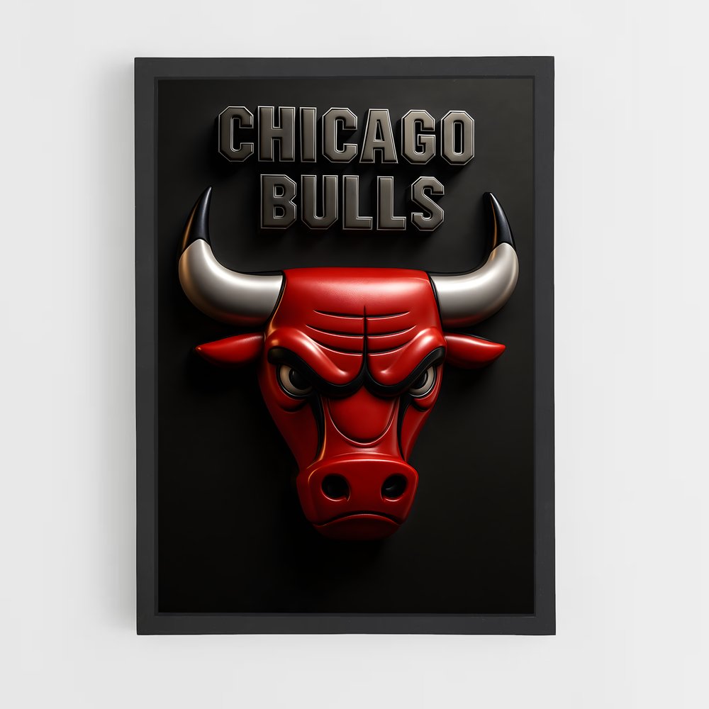 Poster Bull Power – affiche Basketball (vue 2)